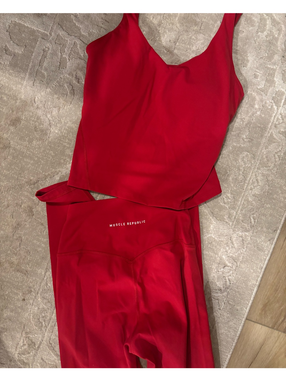 Muscle Republic Red Set